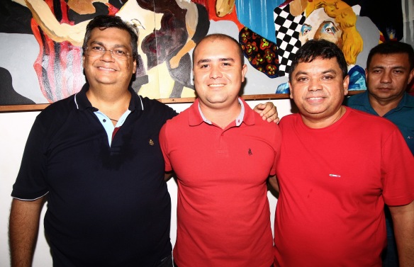 Pré-candidatura de Elanderson tem apoio do governador Flávio Dino e do presidente do PCdoB, Márcio Jerry
